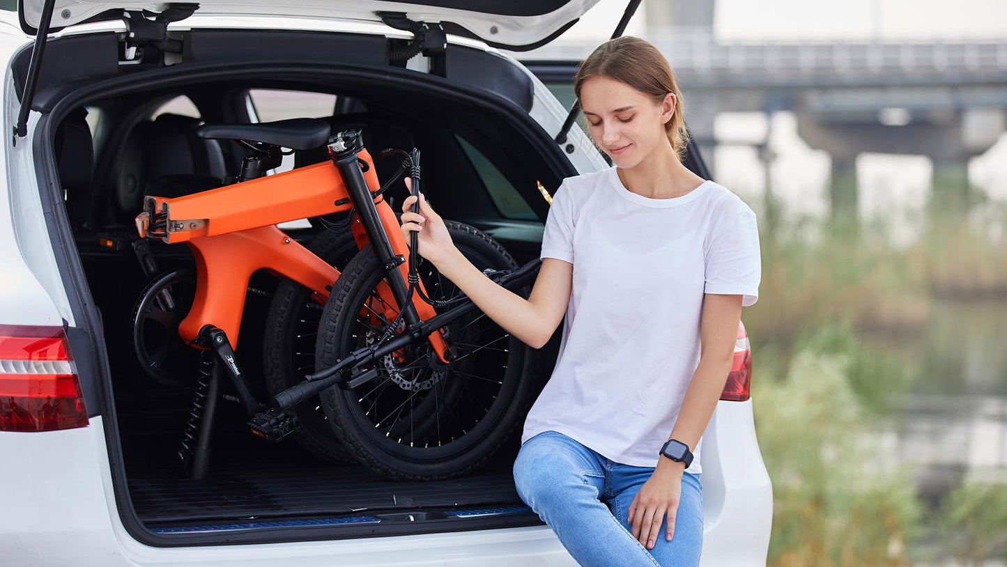 Bicicletta Elettrica Pieghevole in Fibra Di Carbonio Éole S