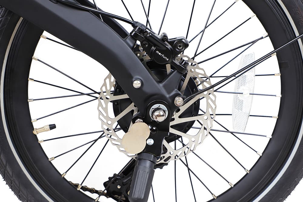 (Almacén de la UE) Éole S Bicicleta eléctrica plegable de fibra de carbono de 20 pulgadas